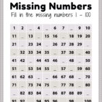 Maths Worksheet for Nursery