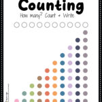 Counting Worksheet for Kindergarten
