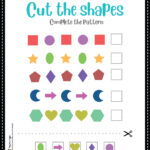 Cut the Shapes Worksheet