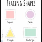 Tracing Shapes Worksheet,