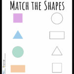 Math shapes worksheet